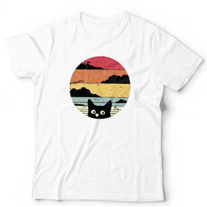 Retro Vintage Cat Tshirt Unisex