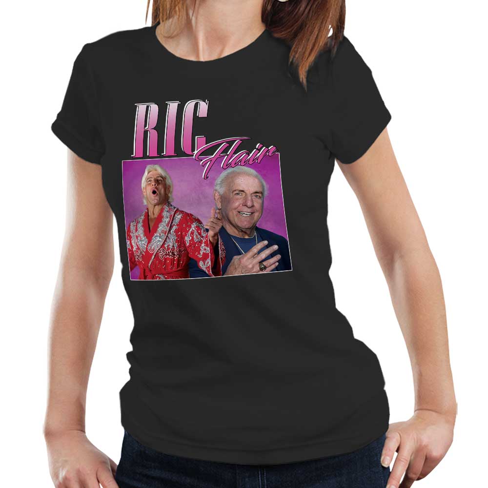 Ric Flair Appreciation Tshirt Fitted Ladies