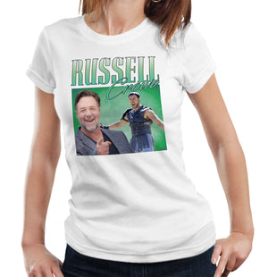 Russell Crowe Appreciation Tshirt Fitted Ladies