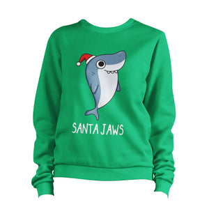 Santa Jaws Sweatshirt Pullover Jumper