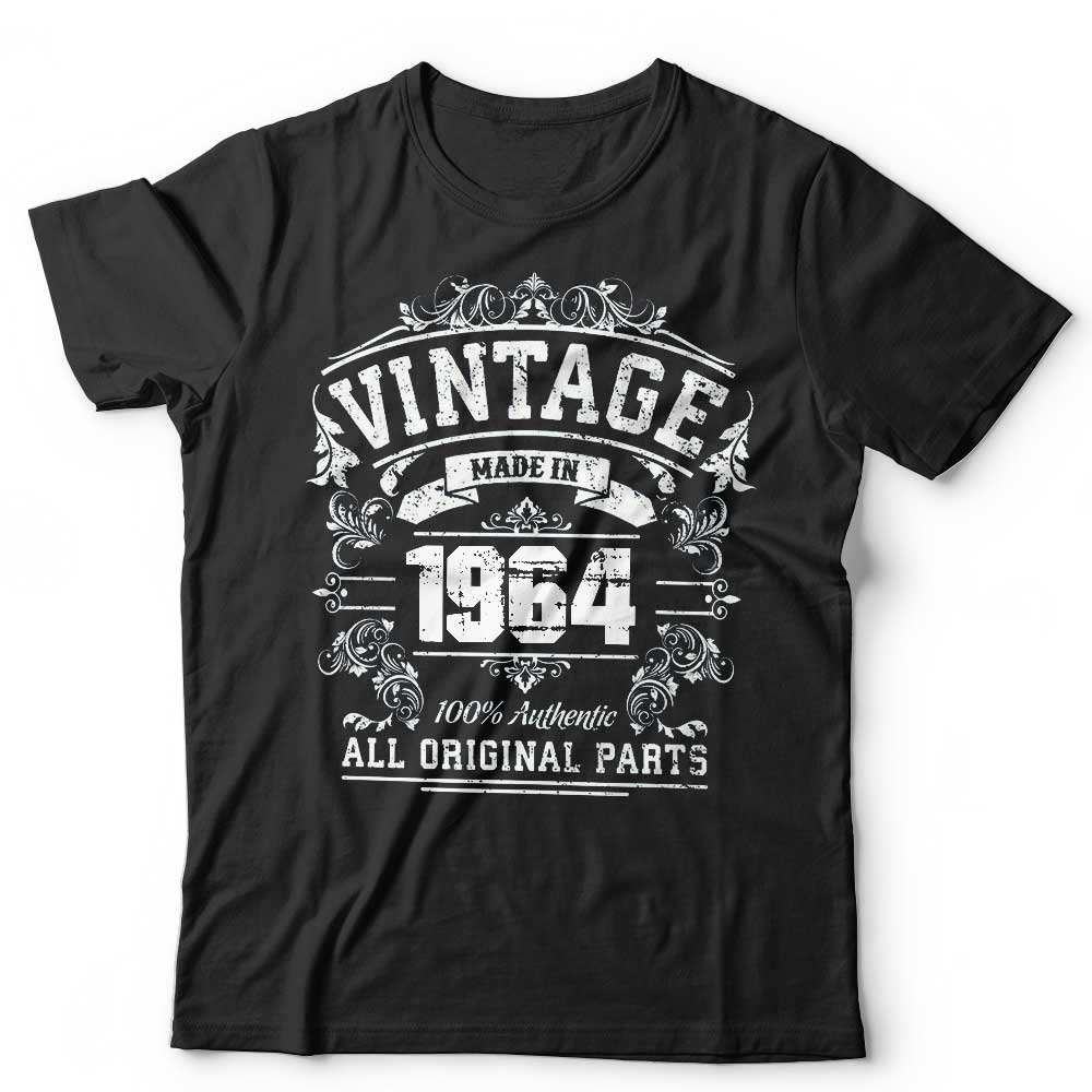 Vintage Made In The 1960s Birthday Tshirt Unisex