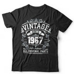 Vintage Made In The 1960s Birthday Tshirt Unisex