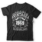 Vintage Made In The 1960s Birthday Tshirt Unisex