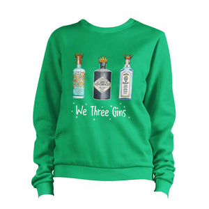 We Three Gins Sweatshirt Pullover Jumper