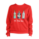 We Three Gins Sweatshirt Pullover Jumper