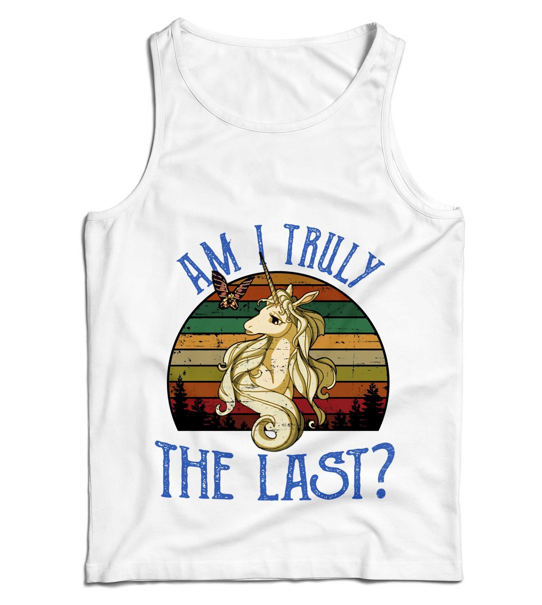 Am I Truly The Last Unicorn Ladies Vest/Tank Top