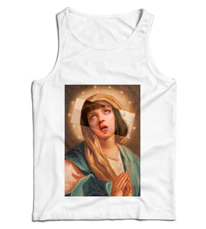 Virgin Mary Uma Thurman Ladies Vest Tank Top