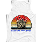 Best Cat Mom Ever Ladies Vest/Tank Top