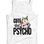 Cute But Psycho Ladies Vest Tank Top