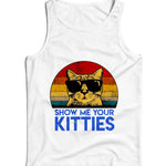 Show Me Your Kitties Ladies Vest Tank Top