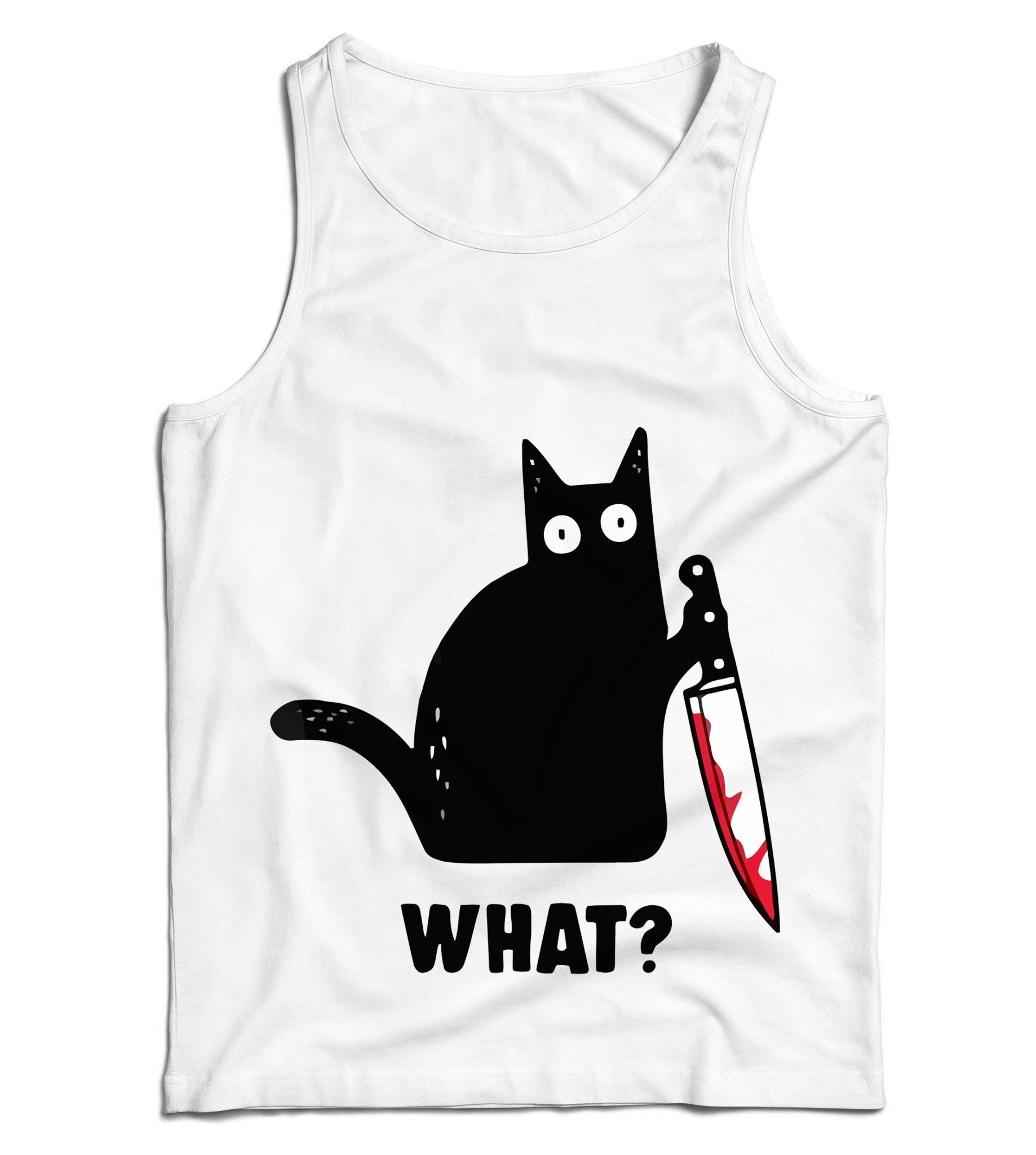 What? Ladies Vest Tank Top