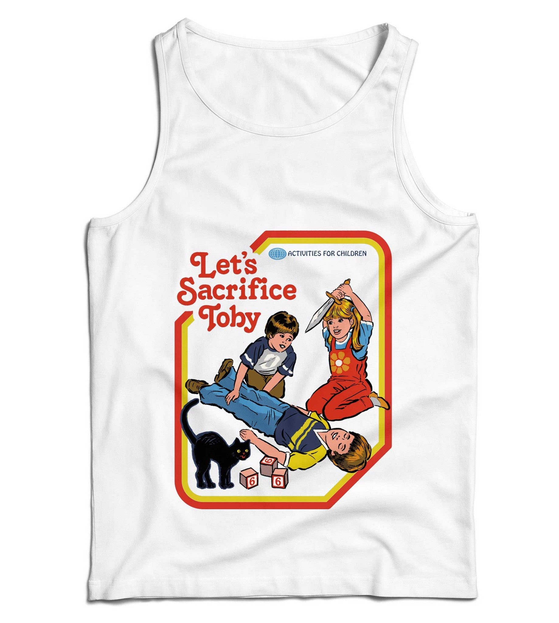 Let's Sacrifice Toby Ladies Vest Tank Top