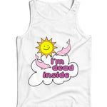 I'm Dead Inside 2 Ladies Vest Tank Top