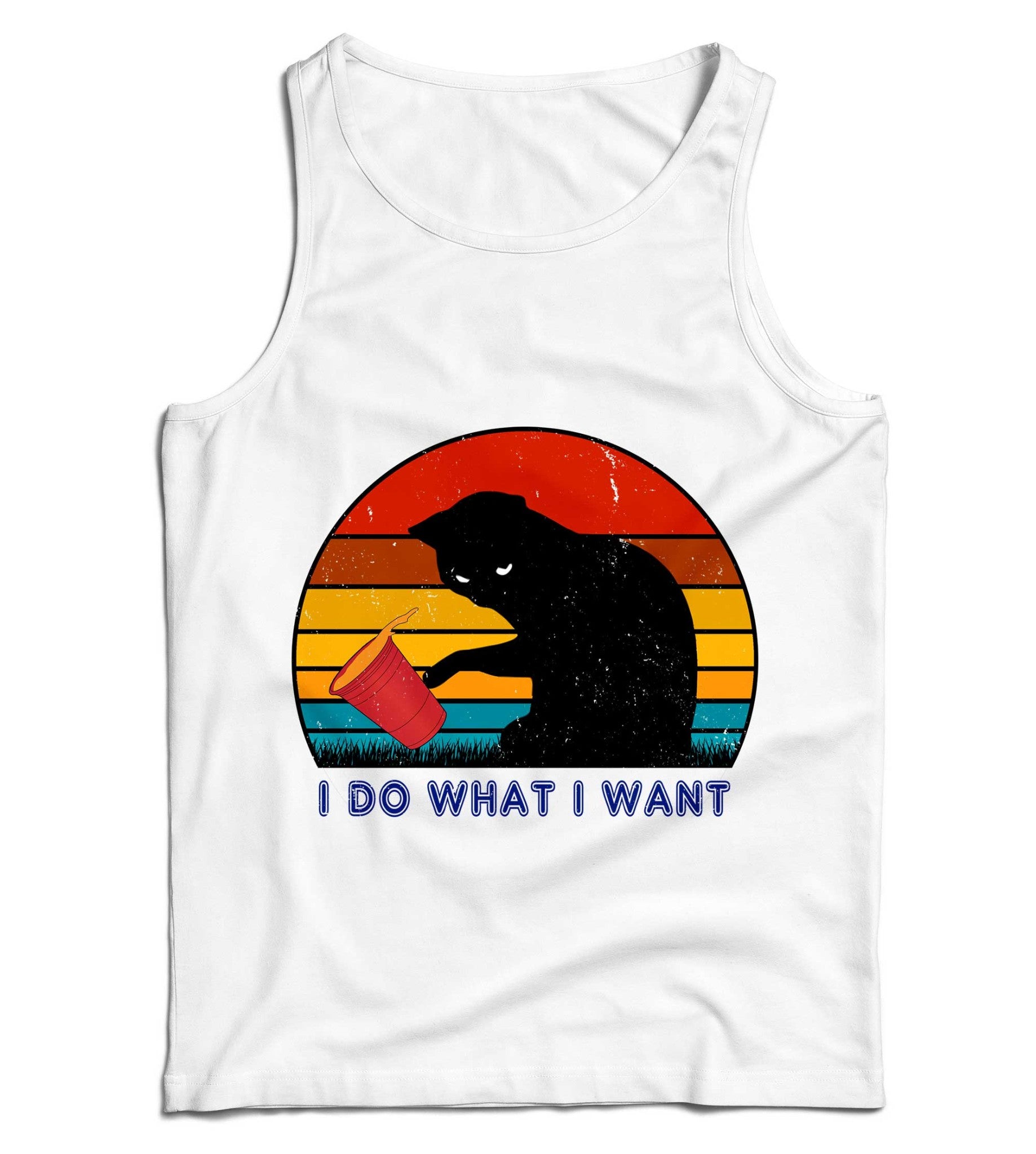 I Do What I Want Ladies Vest/Tank Top