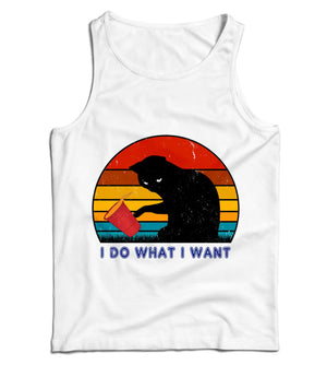 I Do What I Want Ladies Vest/Tank Top