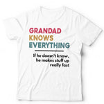 Grandad Knows Everything Tshirt Unisex